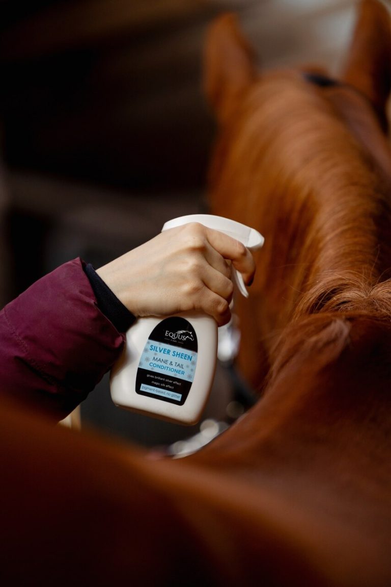 Silver Shine Conditioner Equus Care horse detangler