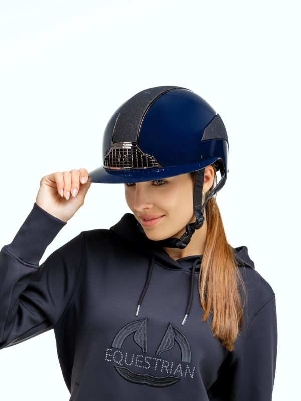 kask jeździecki z brokaten